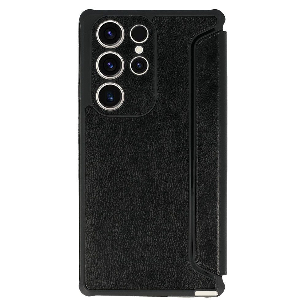 Razor Leather Book Case for Samsung Galaxy S25 black