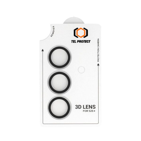 foto_add-314562 Tempered glass Tel Protect 3D Lens on camera for Samsung Galaxy S25 transparent (lens 3 pieces)