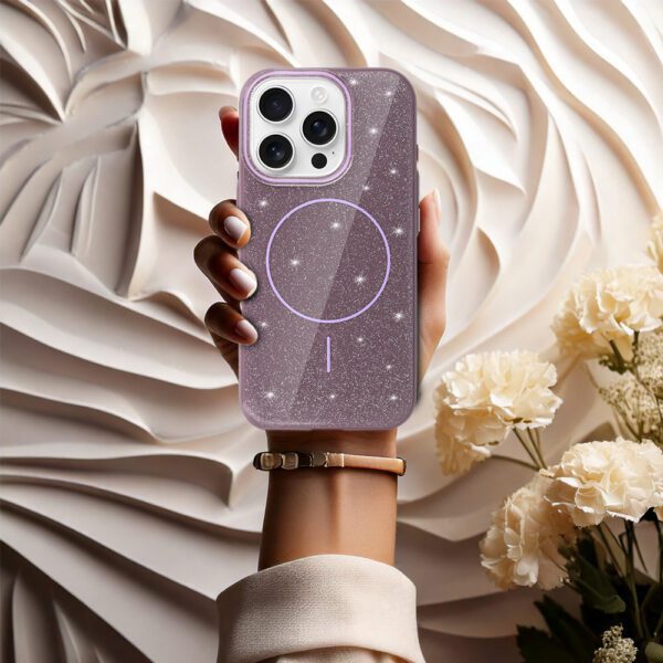 foto_add-315843 Magsafe Slim Shiny for Iphone 14 Pro Max purple