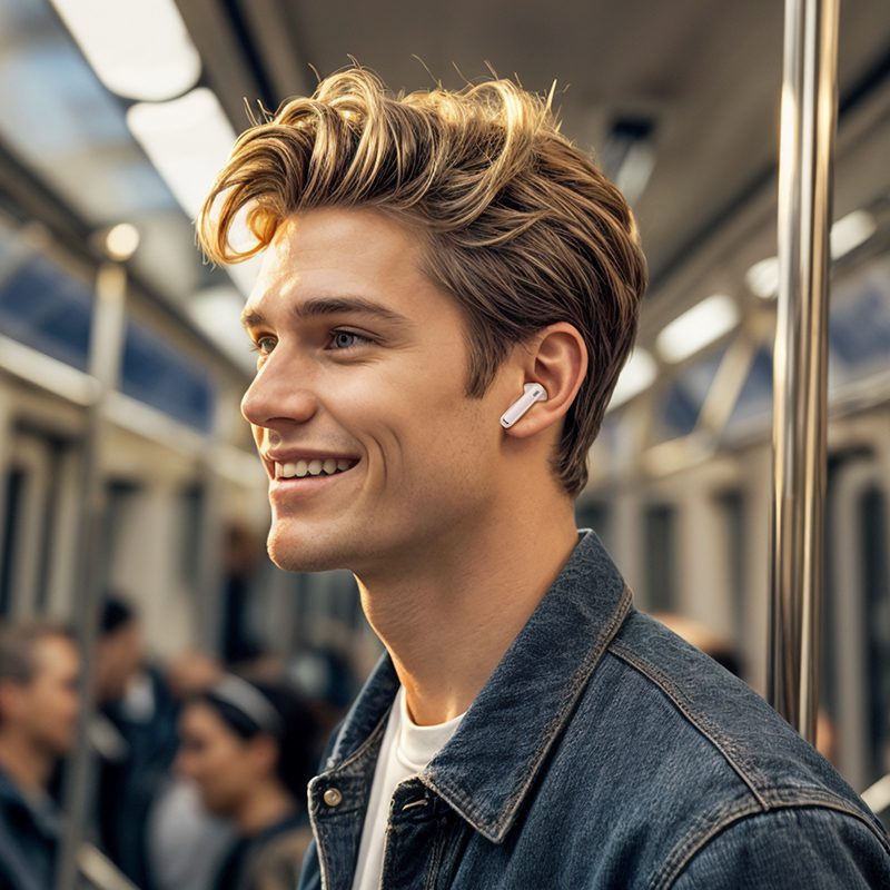 foto_add-316676 Borofone TWS Bluetooth Earphones FQ7 Treasure ANC+ENC black