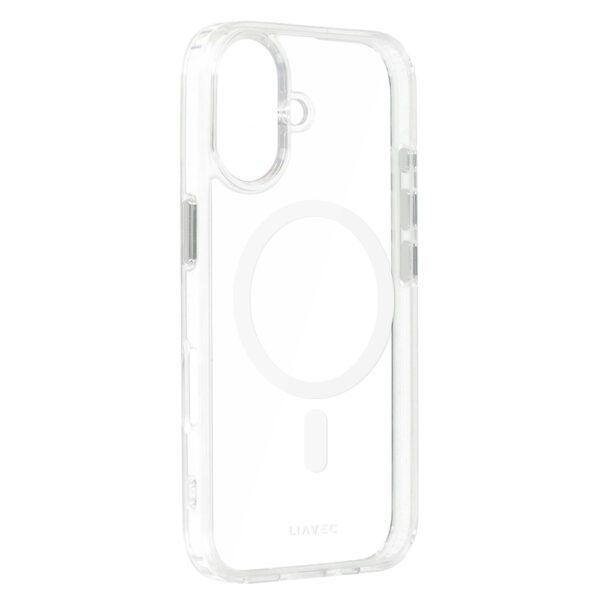 foto_add-318058 Liavec Glossy Magsafe Clear Case do Iphone 16 white