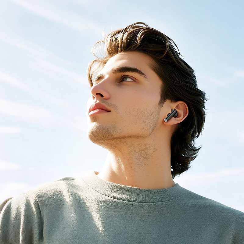 foto_add-318147 Borofone TWS Bluetooth Earphones FQ10 Joyful black