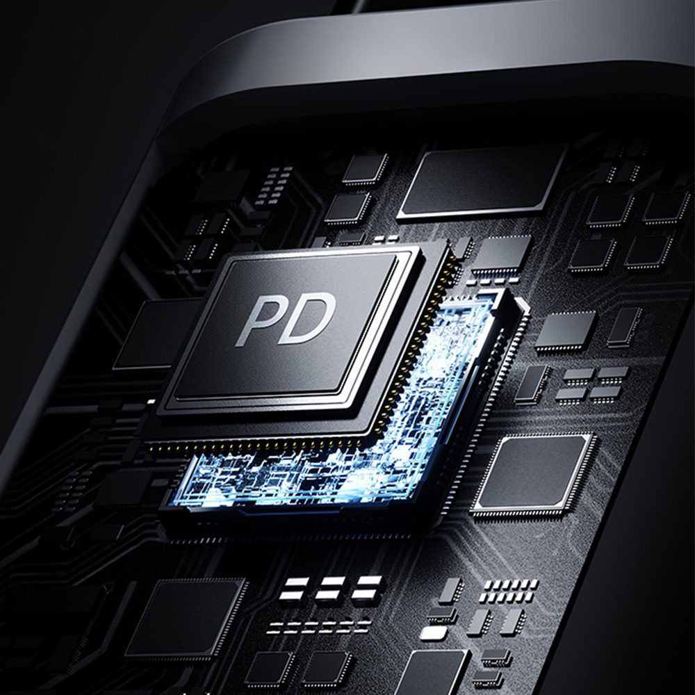 Benks Cable D46 braided - Type C to Lightning - PD 27W 3A 1 metre white