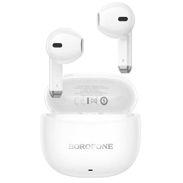 Borofone TWS Bluetooth Earphones BW88 Deep Rhyme white