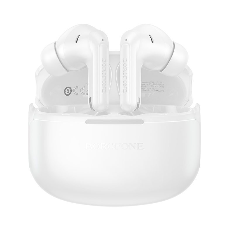 Borofone TWS Bluetooth Earphones FQ9 Peaceful white