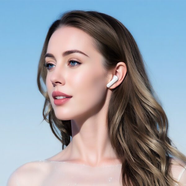 Borofone TWS Bluetooth Earphones FQ9 Peaceful white