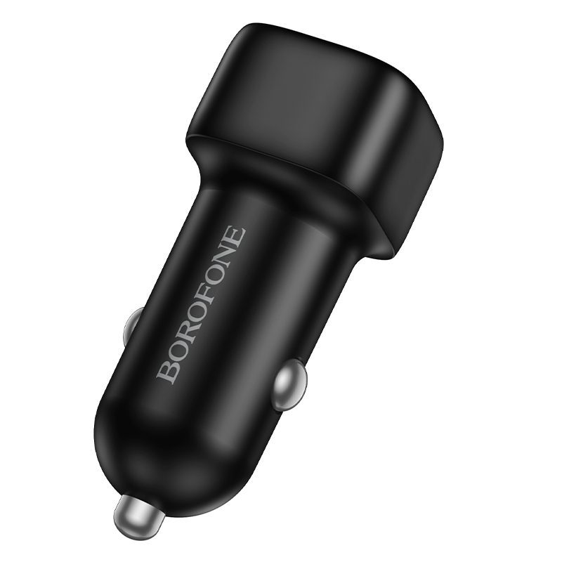 Borofone Car charger BZ34 Cloud - USB - QC 3.0 18W black