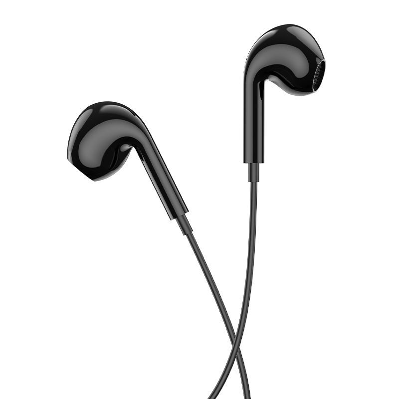 Borofone Earphones BM100 Max Fuente with microphone black