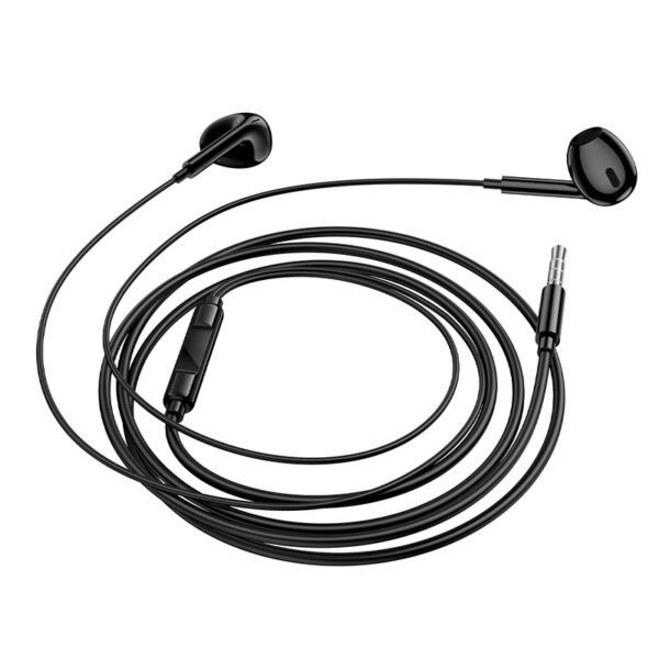 Borofone Earphones BM100 Max Fuente with microphone black