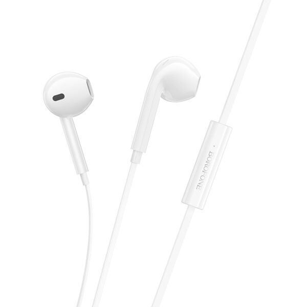 Borofone Earphones BM99 Star with microphone Typ C white