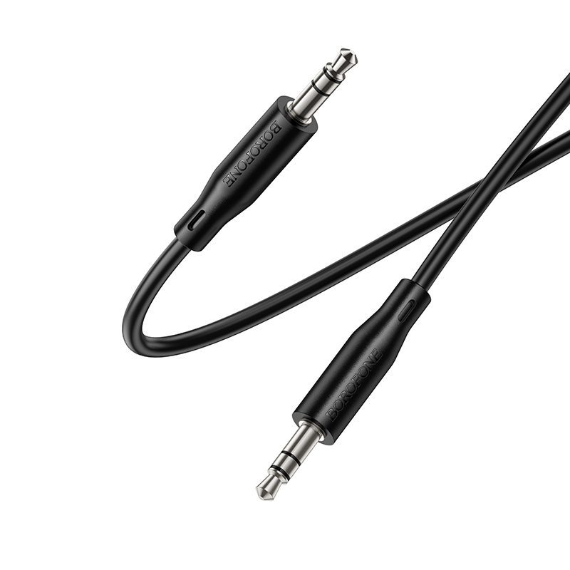 Borofone Cable AUX BL26 Standard - jack 3,5mm to jack 3,5mm - 1 metre black