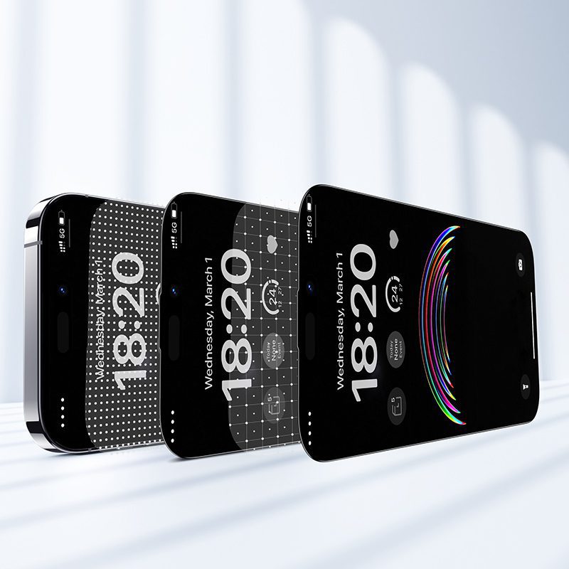foto_add-322790 Benks Tempered glass JoyView Anti-reflection Glass for Iphone 15 Pro black