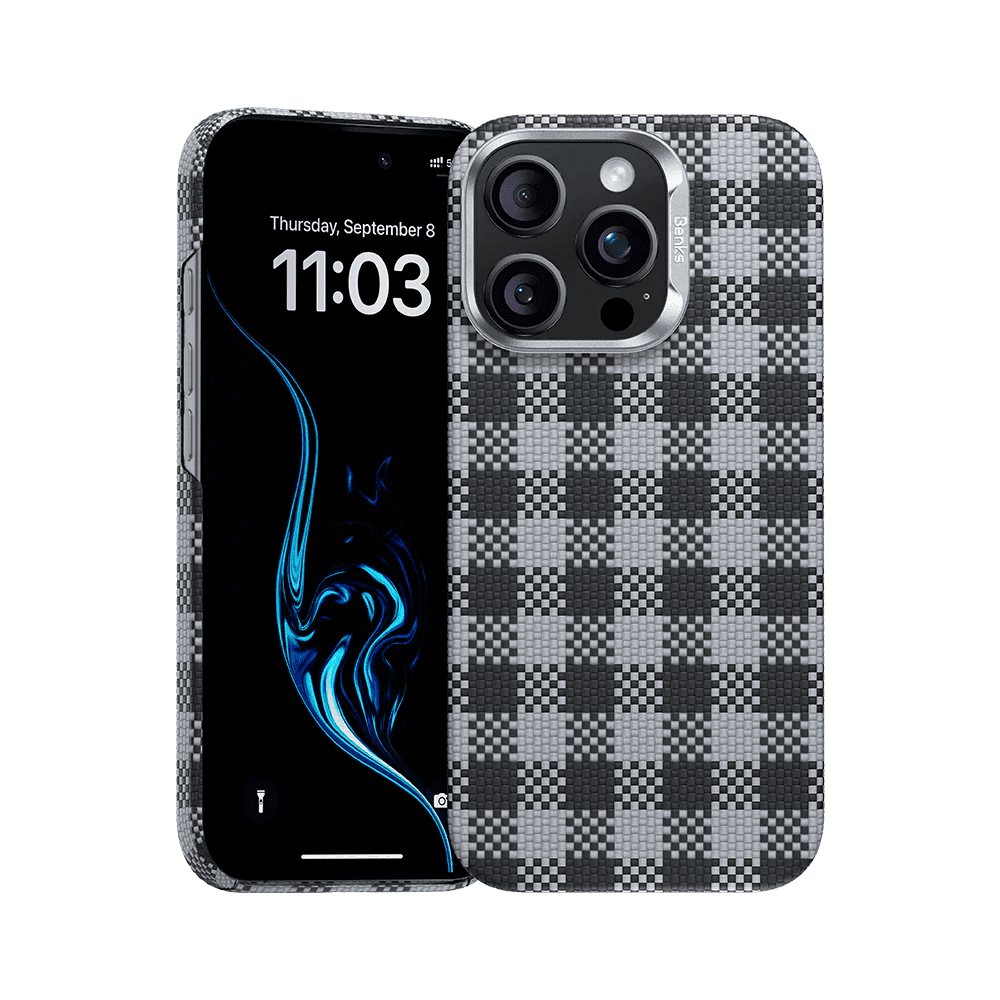 foto_add-323269 Benks Magnetic Armor Vichy Kevlar Case (BF61) for Iphone 15 Pro black