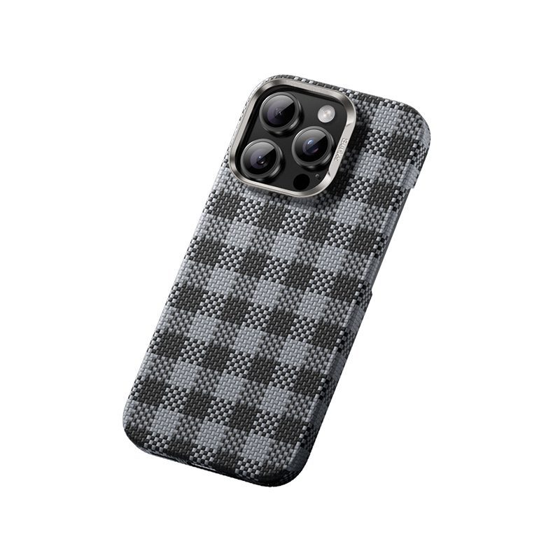 Benks Magnetic Armor Vichy Kevlar Case (BF62) for Iphone 15 Pro Max black