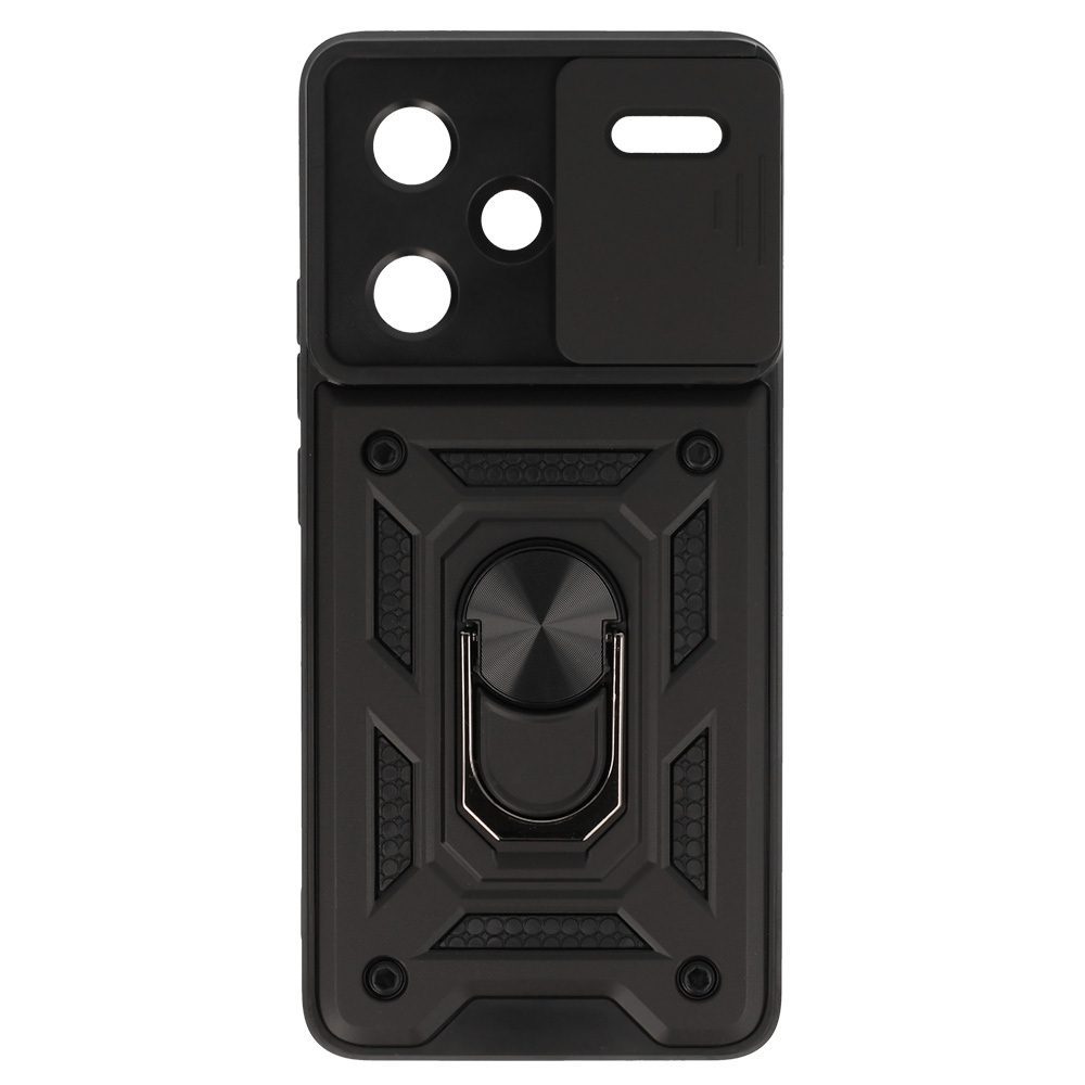 foto_add-323708 Slide Camera Armor Case for Xiaomi Redmi Note 13 Pro Plus 5G Black