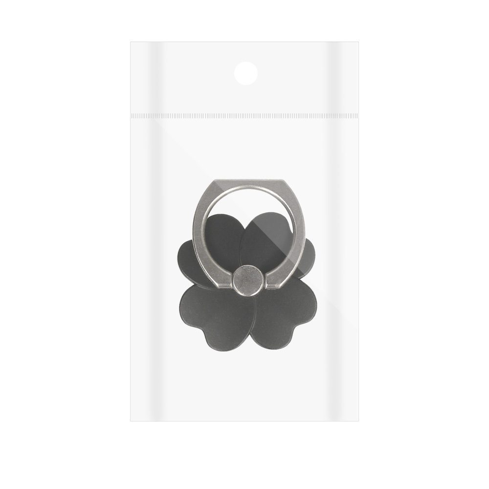 Ring Holder FLOWER - Black