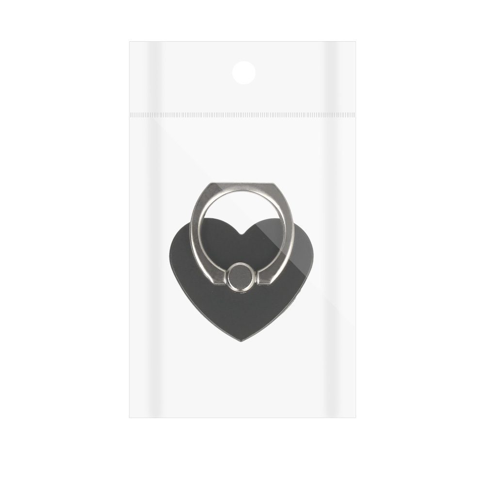 Ring Holder HEART - Black