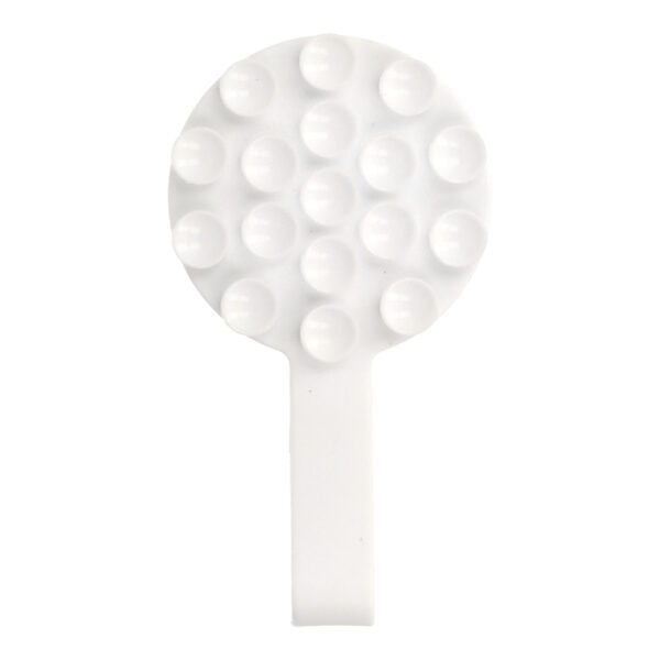 Silicone suction phone holder magnetic with ring MSH9 white