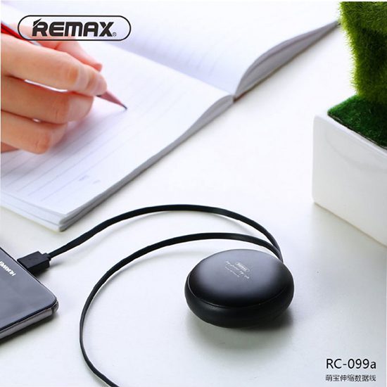 REMAX Cable Cutebaby RC-99t 2 in 1 - USB to Micro USB, Lightning - White