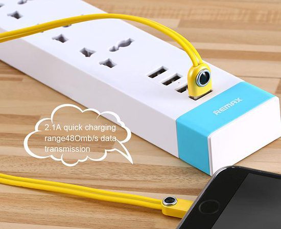 foto_add-43331 REMAX Cable Lemen RC-101m - USB to Micro USB - Yellow