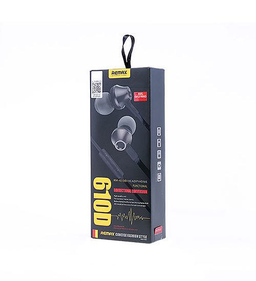REMAX Earphones - RM-610D BLACK