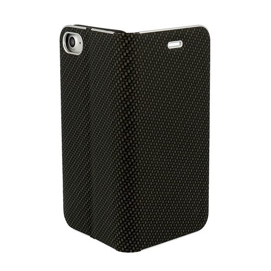 Vennus Book CARBON Case with frame for Samsung Galaxy S20 Ultra black
