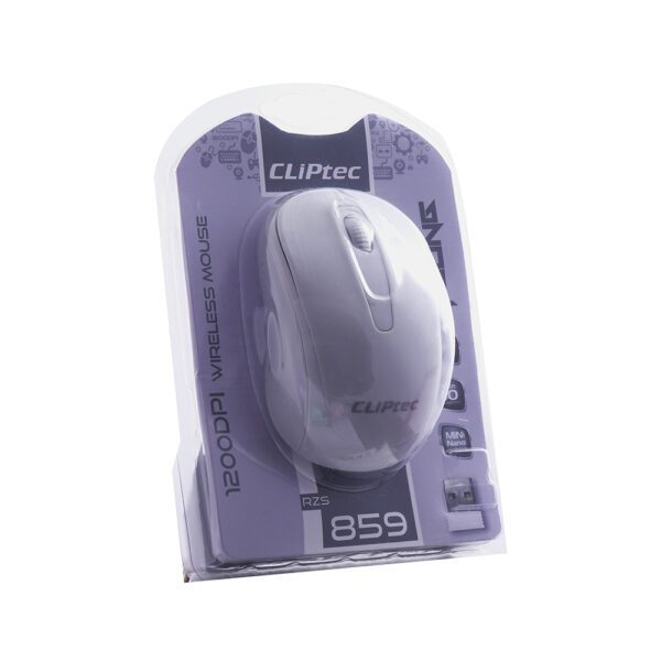 Cliptec Computer mouse Young RZS859 wireless optical 1200DPI grey
