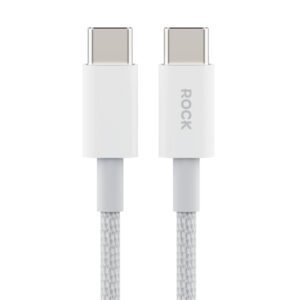 Rock Cable Z20 - Type C to Type C - PD 60W 3A 1 metre white