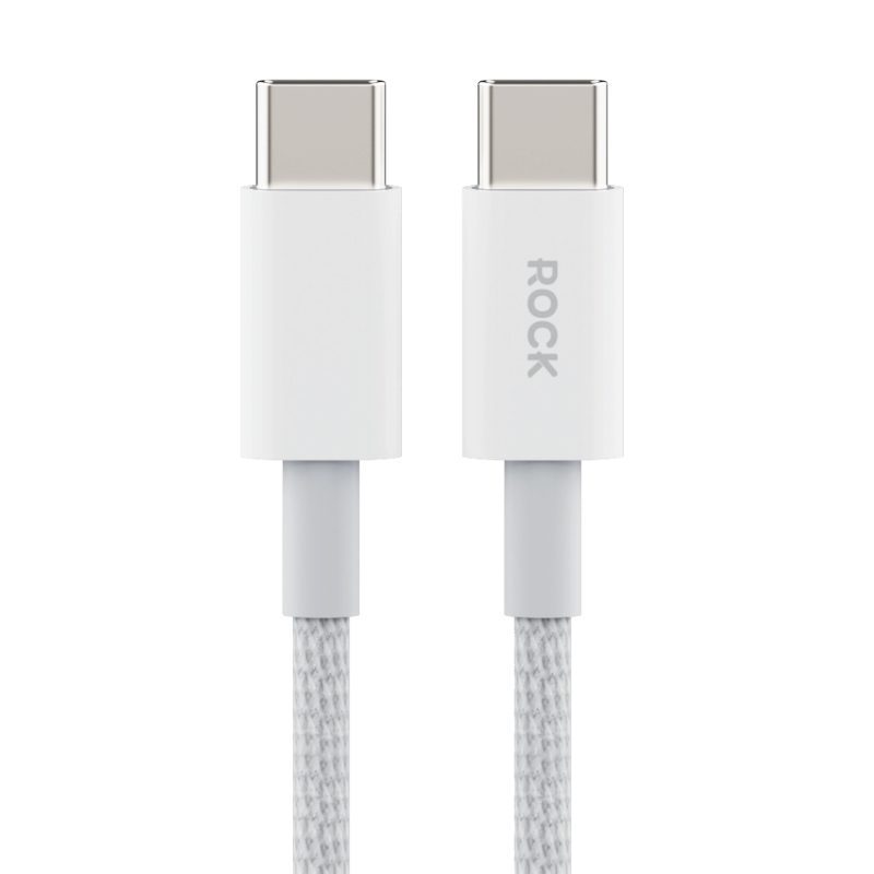 Rock Cable Z20 - Type C to Type C - PD 60W 3A 1 metre white