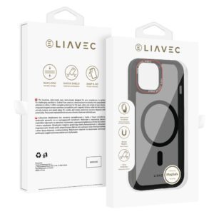 Liavec Hybrid Smoke Magsafe Case for Iphone 15