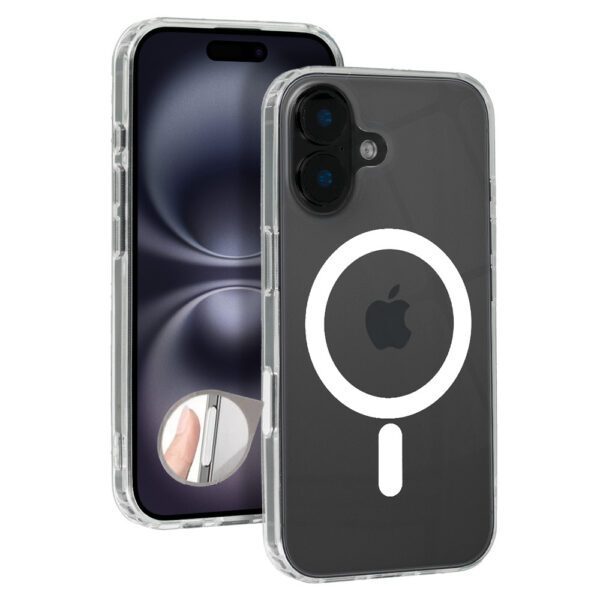 product-100403 Magsafe Clear Camera Control for Iphone 16 Plus transparent