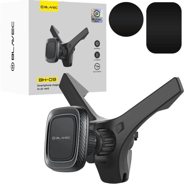 Blavec Car holder BH-09 magnetic to air vent (BH09-MAVB) black