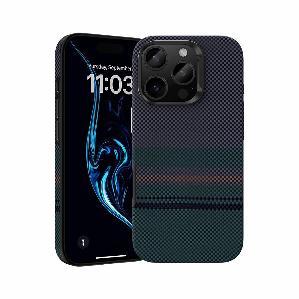 product-100535 Benks Magnetic Armor Pro Aurora Kevlar 600D Case (CA65) for Iphone 16 Pro