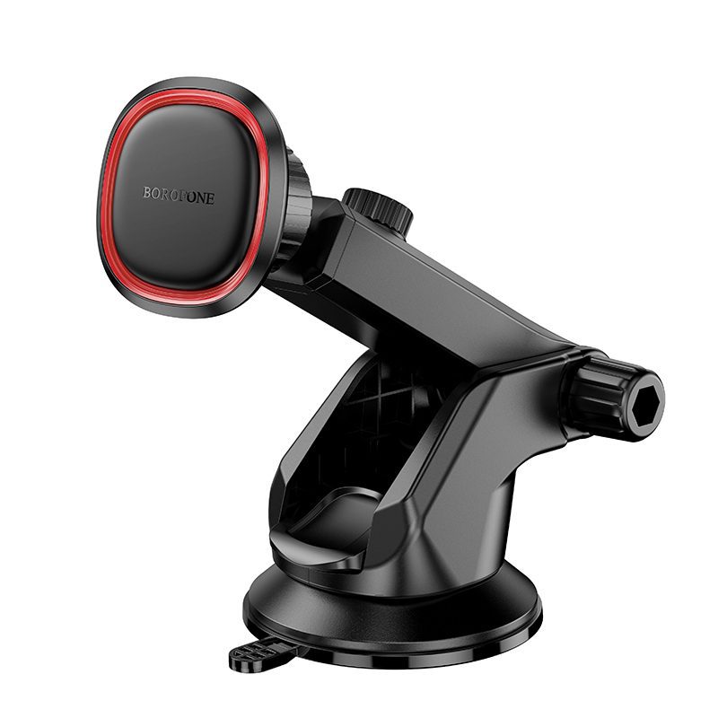Borofone Car holder BH125 Roman magnetic to windshield black-red