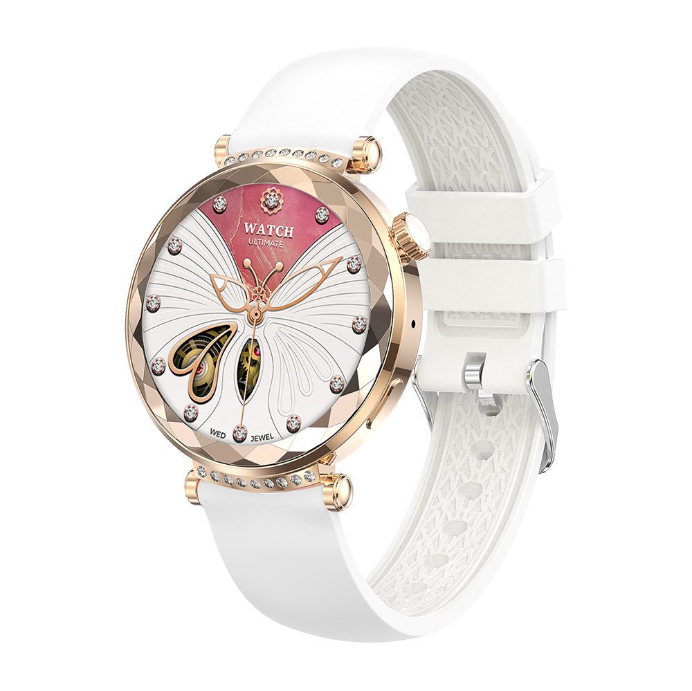 product-100946 Blavec Smartwatch W-19 Liana HD AMOLED Voice Call (SWW19-RG) rose gold + 2 straps