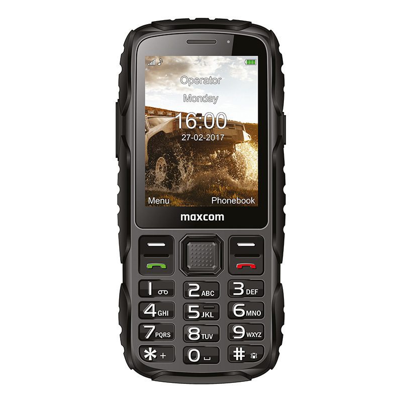 Mobile Phone - MAXCOM MM 920L STRONG BLACK