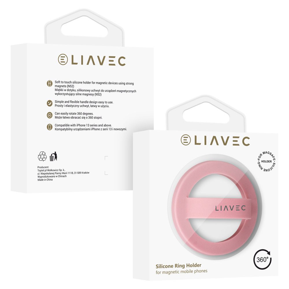 product-100988 Liavec Ring Magsafe pink