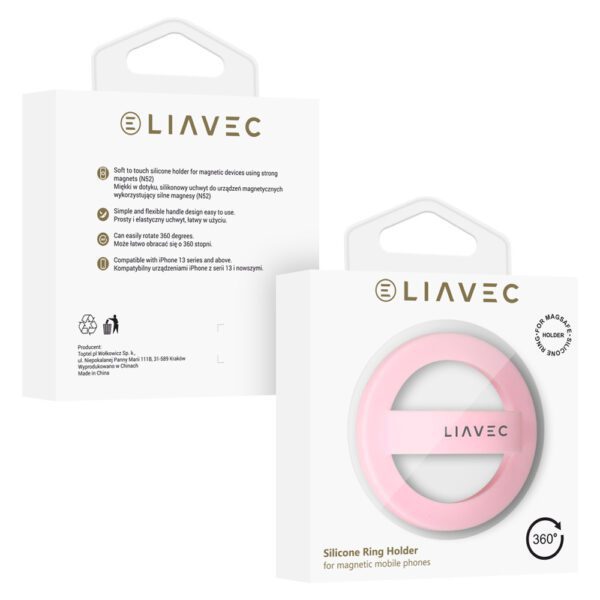 product-100990 Liavec Ring Magsafe light pink