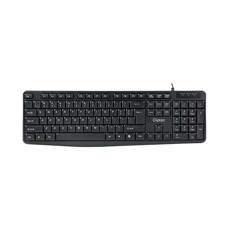 Cliptec Computer keyboard Primo RZK251 wired black