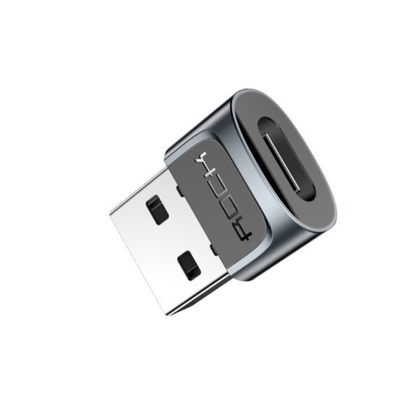 Rock Adapter - Type C (female) to USB (male) - black
