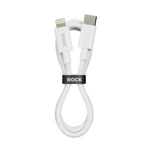 Rock Cable P8 Basic Series - Type C to Lightning - PD 27W 3A 1 metre white
