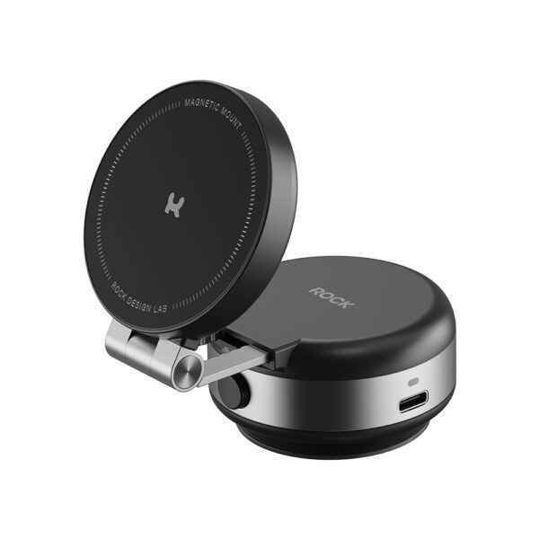 product-101395 Rock Car holder Q16 electric vacuum magnetic black