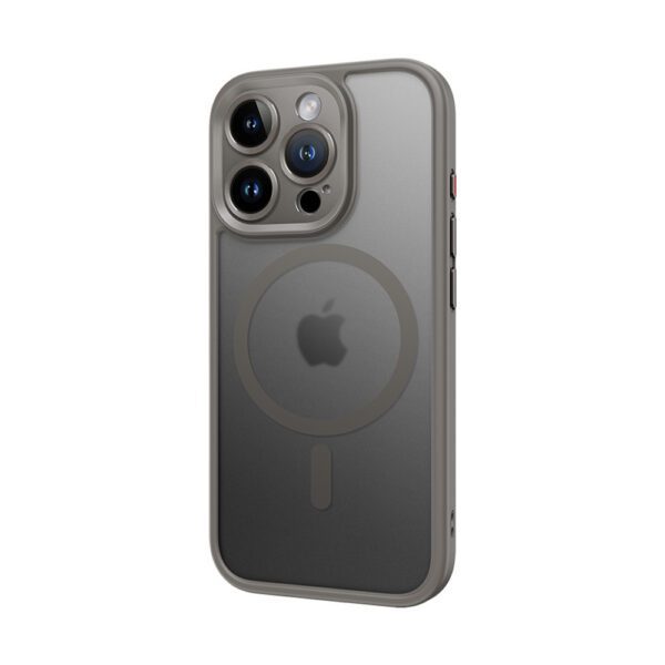 Rock Guard Touch Matte Series Magnetic Case for Iphone 16 Pro Max grey
