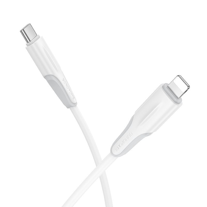 product-102021 Borofone Cable BX119 New - Type C to Lightning - PD 27W 1 metre white