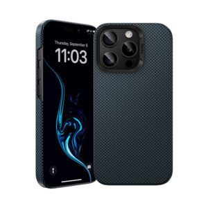 Benks Magnetic Armor Tint Kevlar 1000D (S065) for Iphone 16 Pro blue