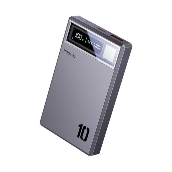 product-102040 Benks Power bank 10000mAh YP61 - USB + Type C - magnetic, induction 15W dark grey