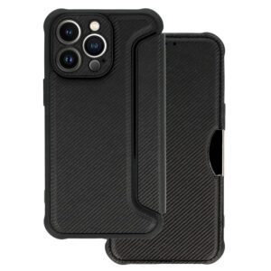 Razor Carbon Book Case for Samsung Galaxy A55 5G black