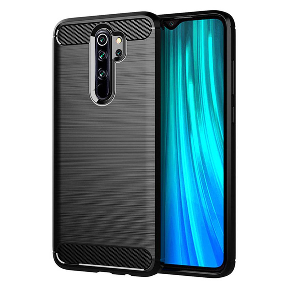 Carbon Case for Xiaomi Redmi Note 8 Pro black