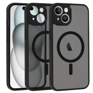 Full Matte Mag Cover for Iphone 14 black