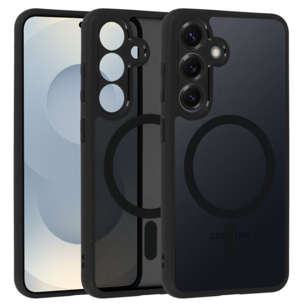 Full Matte Mag Cover for Samsung Galaxy S25 black